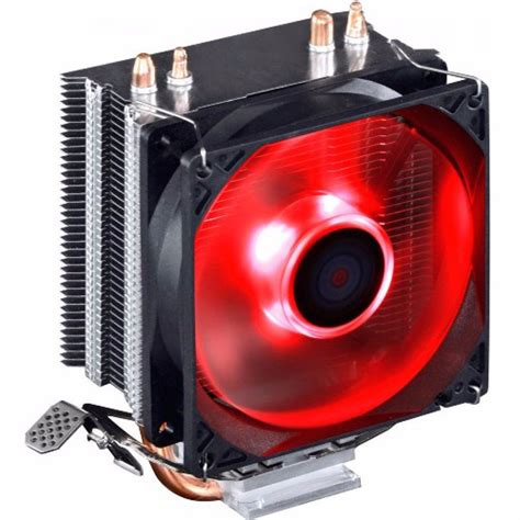 Cooler Universal Cpu Led Red Intel Amd Fan 1150 Am3 Fm2 775 R 95 00