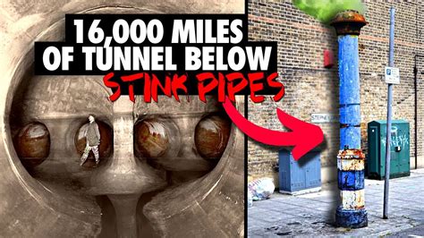 London S Lost Stink Pipe Tunnels 16 000 Miles Of Tunnel Explained