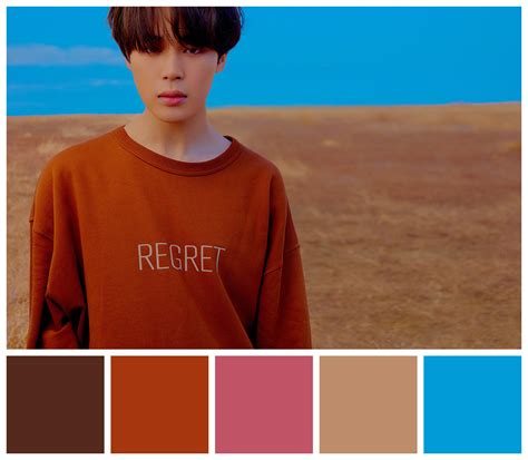 Bts Color Palettes Love Yourself Tear Concept Jimin