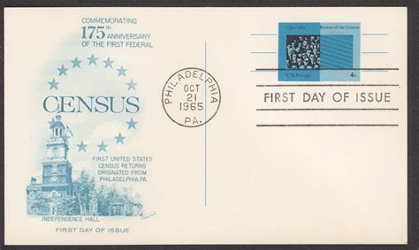 The Us Census Commemorative Postcard