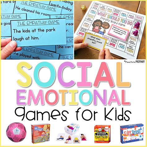 Social Emotional Skills Activities