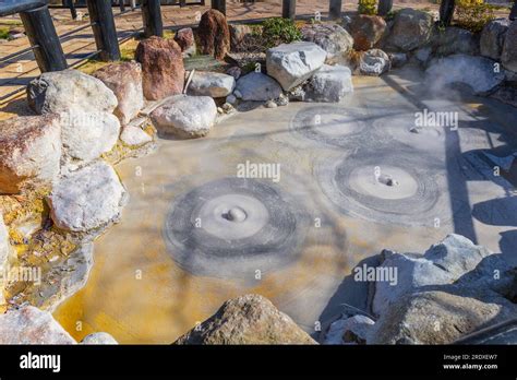 Beppu Japan Nov Oniishibozu Jigoku Hot Spring In Beppu Oita The Town Is Famous For