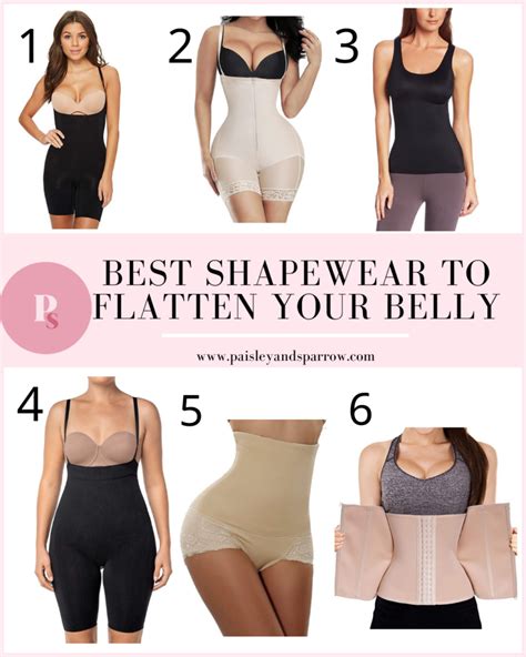 6 Best Shapewear For Lower Belly Pooch Paisley And Sparrow