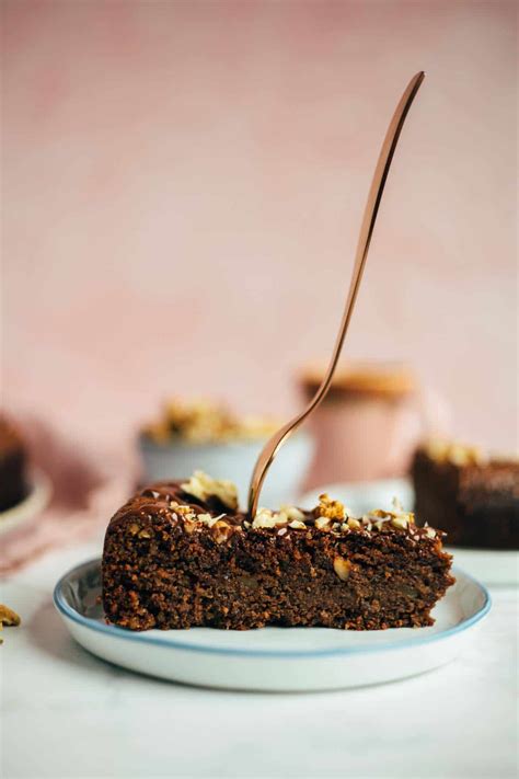 Schweizer Walnuss Schoko Kuchen Glutenfrei Minuten Vegane Vibes