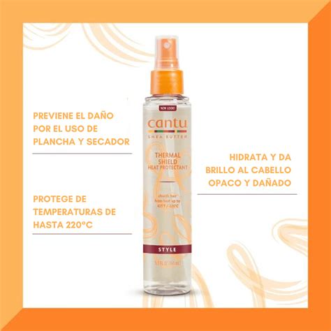 Cantu Protector Termico Spray Contra Calor Rizos Ml Curly