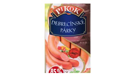 Párky debrecínské Pikok levně Kupi cz