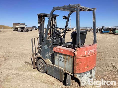 Toyota Electric Forklift BigIron Auctions