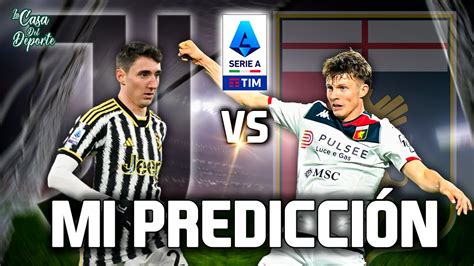 Juventus Vs Genoa Pron Stico Serie A Apuestas Deportivas