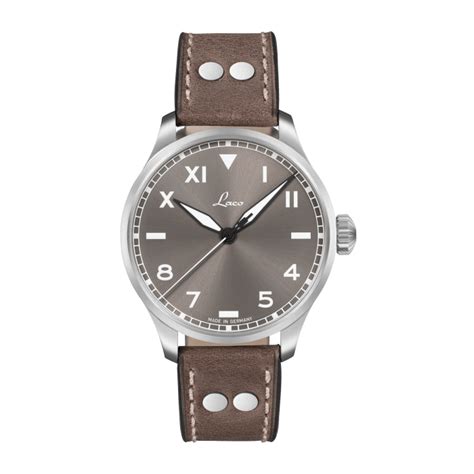 Pilot Watches Basic By Laco Watches Model Augsburg 42 Taupe California