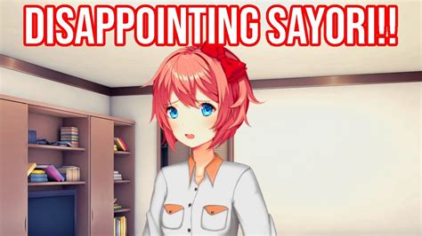 Disappointing Sayori Ddlc Mod Sayoris Saviour Bad Ending Youtube