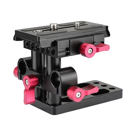 CAMVATE Camera Quick Release Mounting Plate QR Base With Standard 15mm