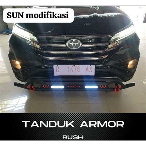 Jual BUMPER TANDUK DEPAN MODEL ARMOR MOBIL ALL NEW RUSH ALL NEW