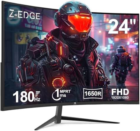 Z Edge 24 Zoll Curved Gaming Monitor 180Hz 1ms MPRT 300cd m²