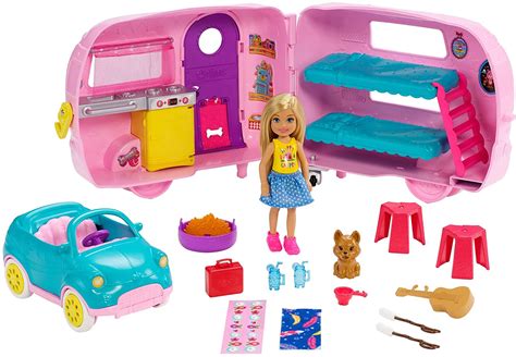 Barbie Club Chelsea Camper Playset FXG90 - Toys 4 You