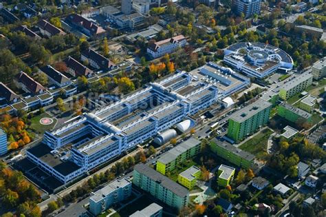 Berlin aus der Vogelperspektive Klinikgelände des Krankenhauses