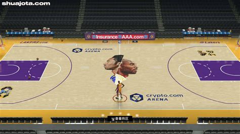 NBA 2K22 Lakers Kobe Bryant Tribute Court by Dove