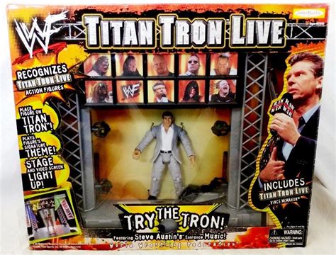 2001 WWF Titan Tron Live Stage Entrance Tron Ready W Vince McMahon