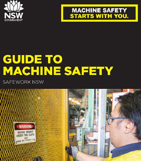 Printable Resources Machinery Safework Nsw