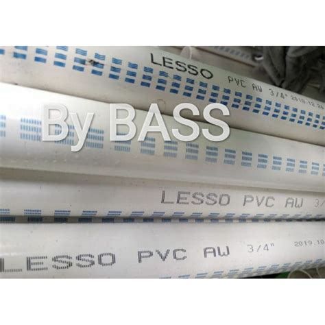 Jual Pipa Pvc Inch Aw Mm Lesso Tebal Mm Panjang Meter