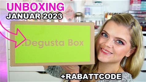 UNBOXING DEGUSTA BOX JANUAR 2023 YouTube