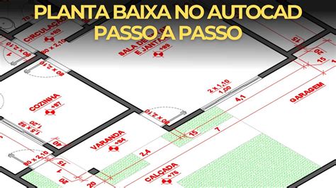 Planta Baixa No AutoCAD Aprenda Como Desenhar Uma Planta Baixa