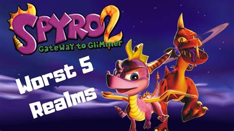 Spyro 2 Worst 5 Levels Youtube