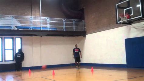 Basketball Workout Spin Behind The Back W Step Dribble Jump Shot