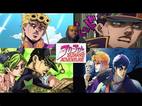 Non Jojo Fan Reacts To Jojo Bizarre Adventure All Openings