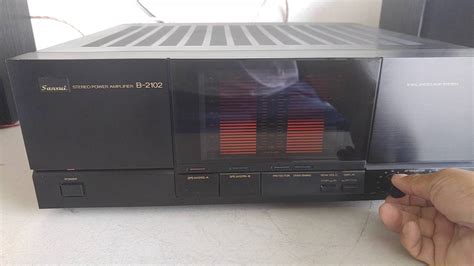 Vintage Sansui B Power Amplifier Youtube