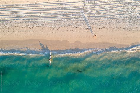 Aerial Summer Evening Beach Image In Perth By Stocksy Contributor