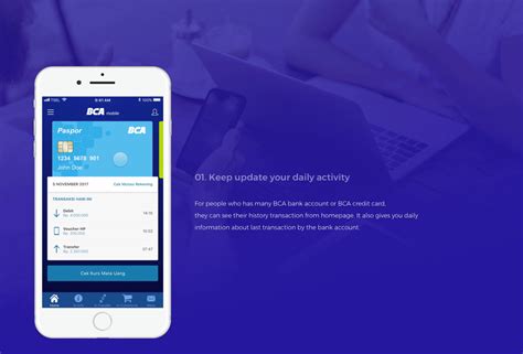 Bca Mobile Banking Redesign Concept On Behance