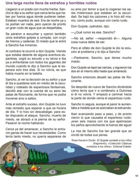 1 Busque En El Texto Una Historia Que Le Parezca Interesante 2