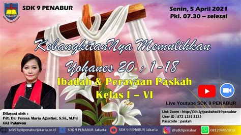 Ibadah And Perayaan Paskah Youtube