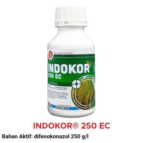 Jual Fungisida Indokor Ec Ml Bahan Aktif Difenokonazole G L