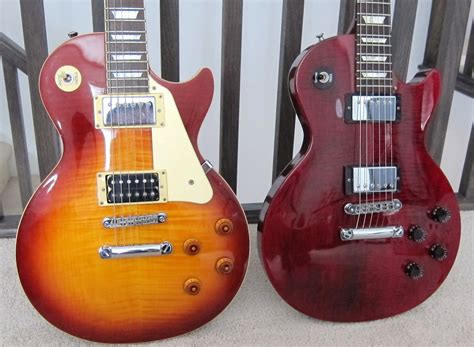 Comparison Gibson Les Paul Studio Vs Epiphone Les Paul Standard