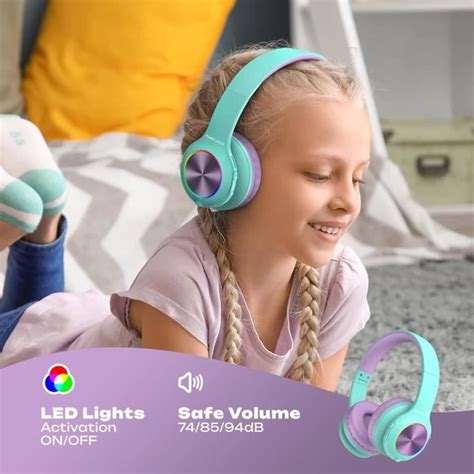 Casque Bluetooth Sans Fil Pour Enfants Casques Pour Enfant Avec