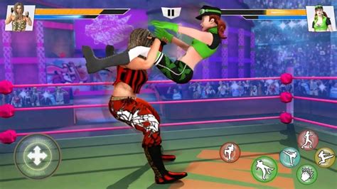 Bad Girl Wrestling Rumble Women Fighting Games Android Ios Gameplay Youtube