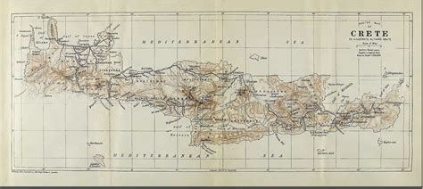 Historical maps of Crete - ancient maps Crete, Greece 1296 - 1900 AD