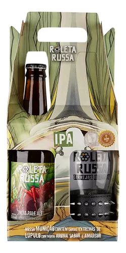 Kit Cerveja Roleta Russa Triple Ipa 500 Ml E Copo Prateado MercadoLivre