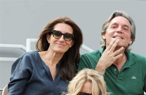 Anne Claire Coudray complice avec son compagnon à Roland Garros