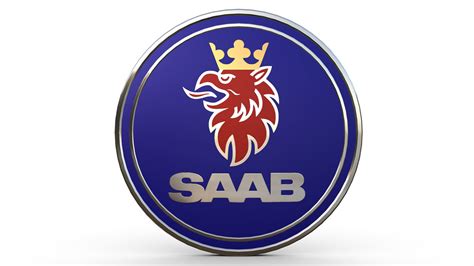 Saab Logo 3d 3d Model Cgtrader