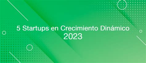 5 Startups Que Están Creciendo Dinámicamente Y Atrayendo Inversores 2023