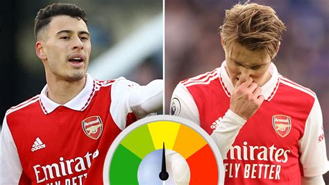 Arsenal ratings: Martinelli shines with crucial winning goal but Odegaard has an off-day | The ...