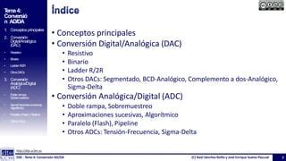 Tema Transparencias Dac Adc Electr Nica Ppt