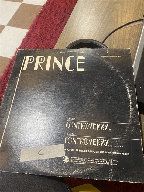 Controversy Promo : r/PRINCE