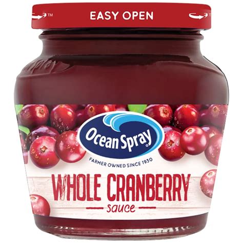 Ocean Spray Cranberry Sauce 250g 298422 Bandm