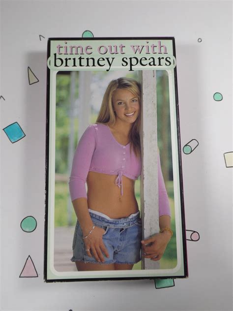 Time Out With Britney Spears Vhs Rare Vintage Vhs Tapes Etsy