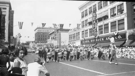 Vintage Downtown Canton Memorial Day Parade Canton Ohio Massillon Ohio Ohio History