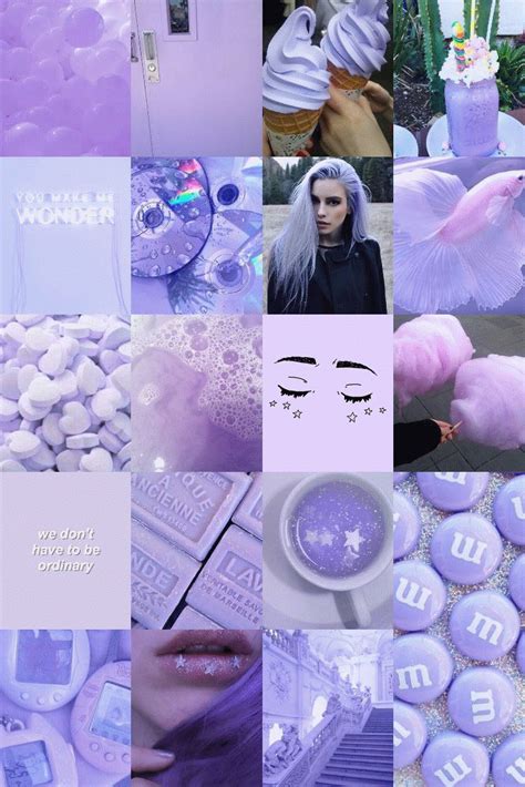 Fondos De Pantalla Aesthetic Morado Pastel Ideas In