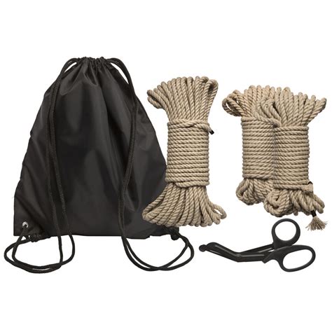 Kink Bind And Tie Initiation Piece Hemp Rope Kit Feel Excited